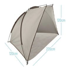 Severno Veliki šator za plažu, paravan za plažu, polušator 220x120x120cm + navlaka
