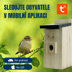 BOT Pametna ptičja kućica s WiFi kamerom Tuya BH1