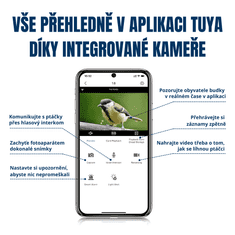 BOT Pametna ptičja kućica s WiFi kamerom Tuya BH1