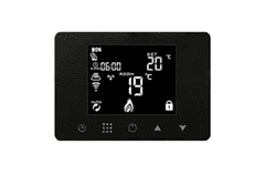 BOT WiFi sobni bežični termostat Tuya RT9 16A crna