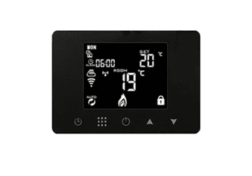 BOT WiFi sobni bežični termostat Tuya RT9 16A crna