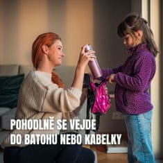 BOT Termo boca s termometrom i zamjenjivom baterijom, roza