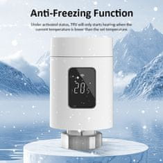 BOT Pametna Zigbee/WiFi termostatska glava TH8 Tuya