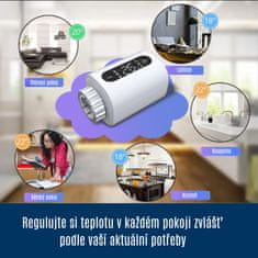 BOT Pametna WiFi termostatska glava TH4 Tuya