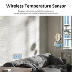 BOT Pametna Zigbee/WiFi termostatska glava TH8 Tuya