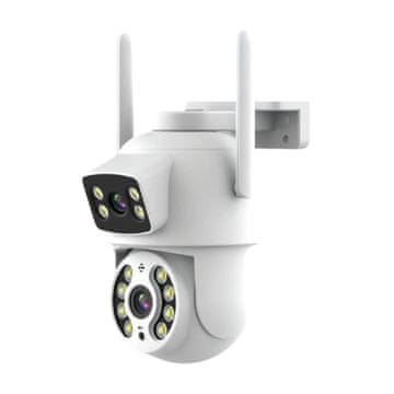 BOT Pametna vanjska WiFi kamera NA1 dvostruka Tuya 3MP