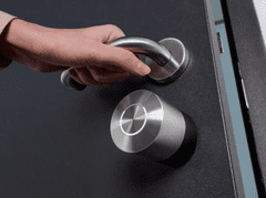 Nuki Smart Lock Pro elektronička brava 5. generacije, podrška za materijale, crno-bijela