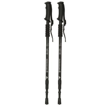 MG Nordic Walking trekking štapovi 65–135 cm, crni