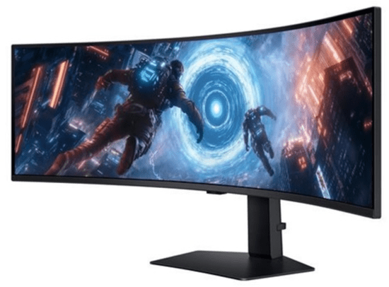 Samsung 49 G91F Odyssey G9 monitor, zakrivljeni, VA, 5120x1440, 2x HDMI, DP, 144Hz (LS49FG910EUXEN)