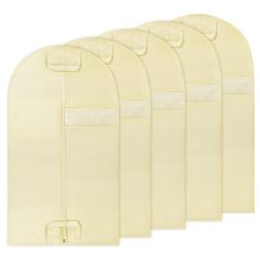 Severno Baggi set navlaka za odjeću 100x60 cm 5 komada bež boje