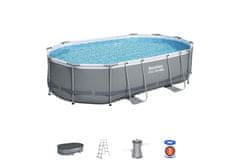 Bestway Montažni bazen Steel Pro MAX, 488 x 305 x 107 cm (56448)