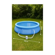 avenli bazen, 300x76 cm, prsten, s pumpom