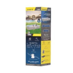 avenli Frame Bazen s pumpom 300x207x65 cm, XL obiteljski