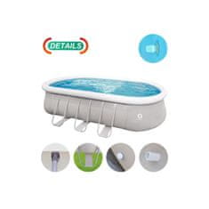 avenli Oval Ring Bazen 610x360x122 cm, XXL sized