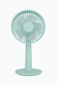 MULIN SRLS 2u1 punjivi ventilator 13 cm tirkizno plava