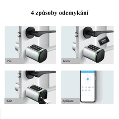 BOT Pametna brava Tuya SL3 crna