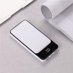 BOT Magnetna bežična power bank P4 5000 mAh bijela