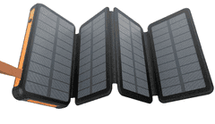 BOT Solarna power banka SP6 4 panela 25000mAh plava