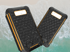 BOT Solarna power banka SP6 5 panela 25000mAh narančasta