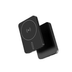 BOT Bežična prijenosna baterija MagSafe MP5 5000 mAh crna