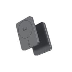 BOT Bežična prijenosna baterija MagSafe MP5 5000 mAh siva