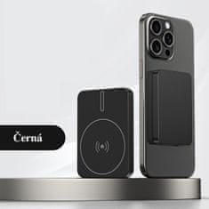 BOT Bežična prijenosna baterija MagSafe MP5 5000 mAh crna