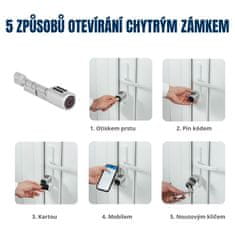 BOT Pametna brava Tuya L2 srebrna osnovna duljina