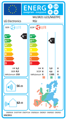 Specijalni EC MU3R21.U23 + 3x S12EC (3x 3,5 kW) trostruki klima uređaj