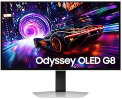 Samsung G81SF Odyssey G8 monitor, 68,5 cm, 3840x2160, 2x HDMI, DP, 240Hz (LS27FG810SUXEN)