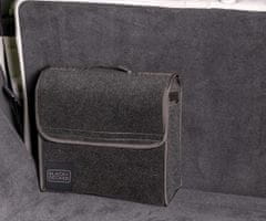 Black+Decker Organizator za prtljažnik automobila, 29 x 15 x 30 cm, crni