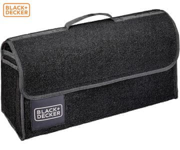 Black+Decker Organizator za prtljažnik automobila, 55x15x23cm, crni