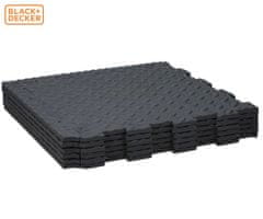 Black+Decker podne prostirke/prekrivači, 1 m², 40 x 40 cm, 6 komada