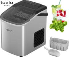 Manta Lovio aparat za led, 10 kg/24 sata, 1,1 l, nehrđajući čelik (LVIM001SL)