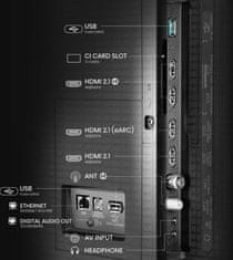Hisense 55U7Q PRO ULED televizor, 139 cm, Pametni TV