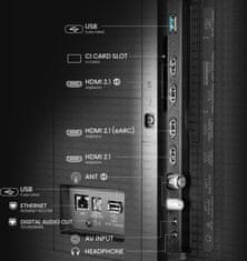 Hisense 85U7Q ULED televizor, 215 cm, Smart TV
