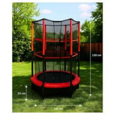 Denis Trampolin sa zaštitnom mrežom 140 cm