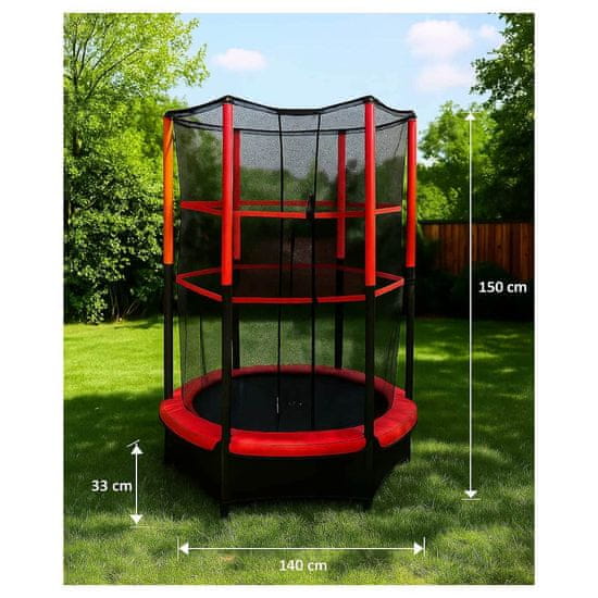 Denis Trampolin sa zaštitnom mrežom 140 cm