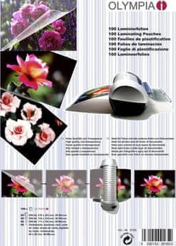 Olympia Džepići za plastificiranje olympia komplet a4, a5, a6, za vizitke 80mic
