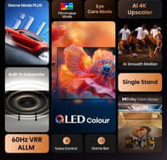 Hisense 75A7Q QLED televizor, 189 cm, Smart TV