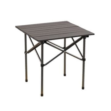 LIVEFY sklopivi piknik stol Camp 53×51 cm, smeđi