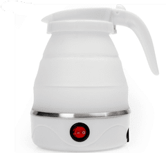 Platinet PEK187R kuhalo za vodu, sklopivo, 0,6 l, 600 W, bijelo