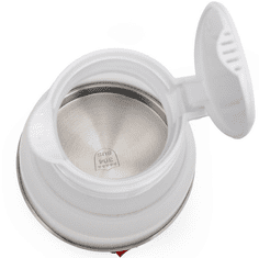 Platinet PEK187R kuhalo za vodu, sklopivo, 0,6 l, 600 W, bijelo