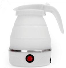 Platinet PEK197R kuhalo za vodu, sklopivo, 1,2 l, 1200 W, bijelo