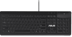 ASUS KU100 tipkovnica s pametnim karticama, američka, USB, žičana (90XB05E0-BKB010)