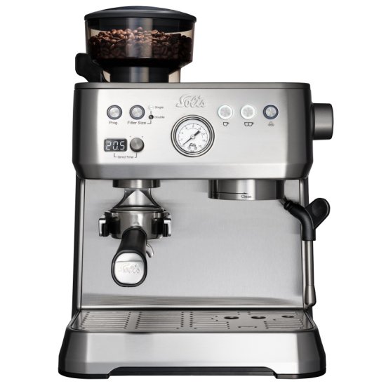 Solis Grind & Infuse Perfetta Silver espresso aparat