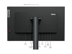 Lenovo ThinkVision P24q-30 monitor, 60,4 cm, 2560x1440, 1000:1, 4 ms (63B4GAT6EU)
