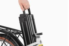 DYU C6 PRO gradski električni bicikl od 26 inča, bijeli