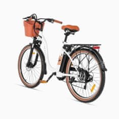 DYU C6 PRO gradski električni bicikl od 26 inča, bijeli