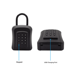BOT Pametna kutija za ključeve SKB1 TTLock – za zid, crna