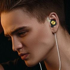 KZ EDX Ultra dinamične HiFi slušalice, crne
